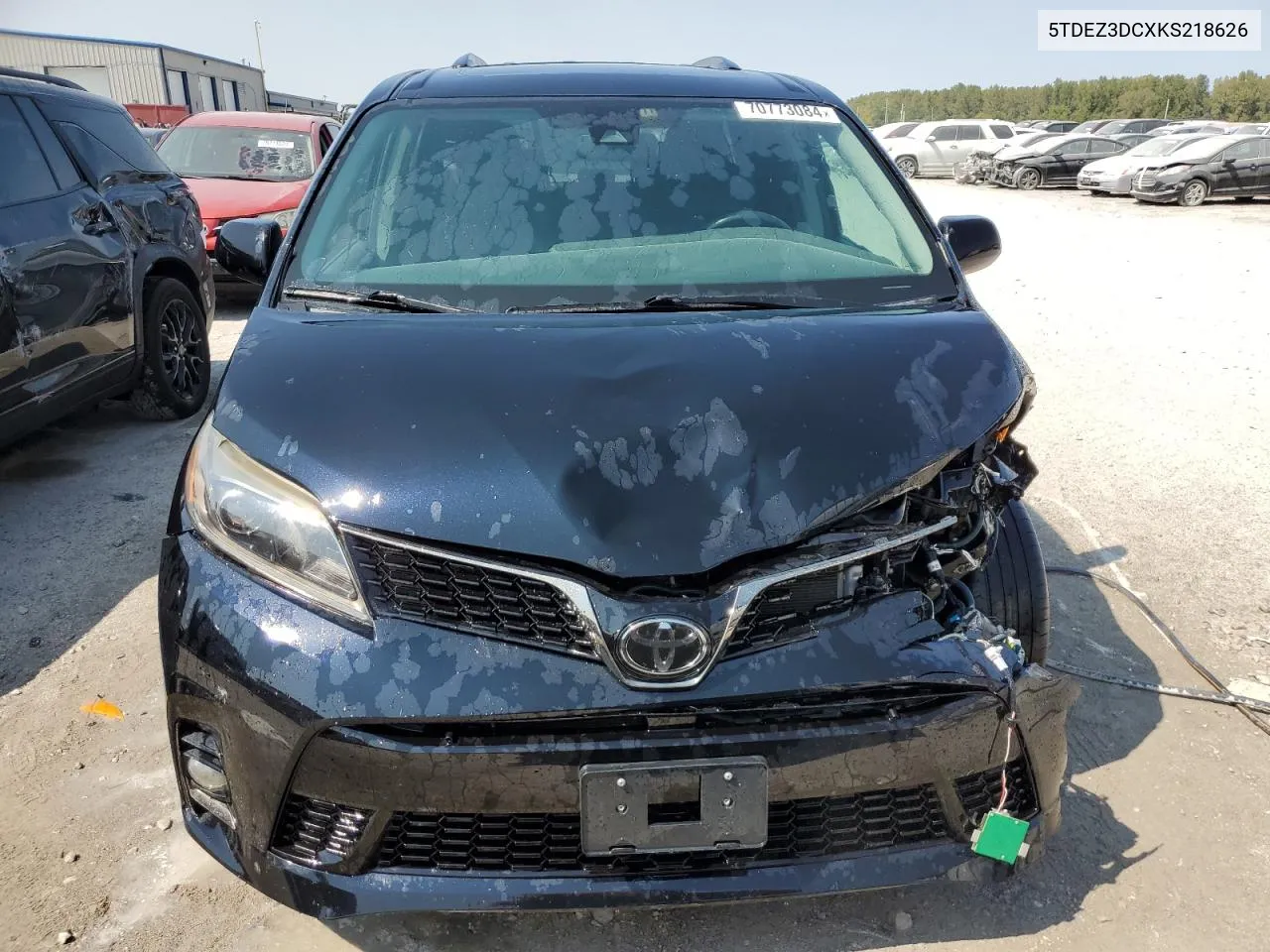 2019 Toyota Sienna Se VIN: 5TDEZ3DCXKS218626 Lot: 70773084