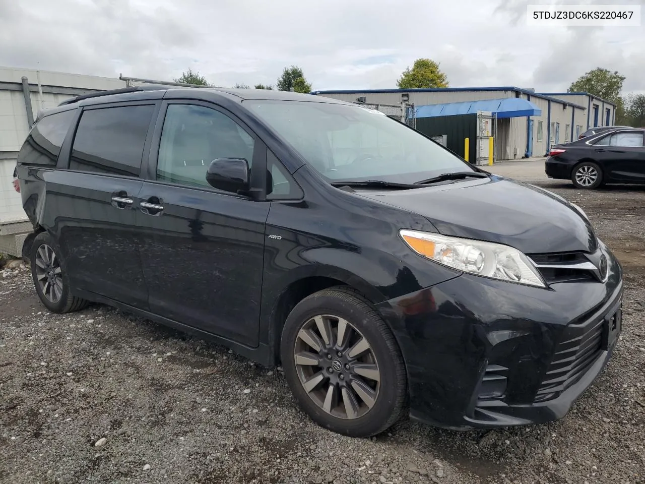 5TDJZ3DC6KS220467 2019 Toyota Sienna Le