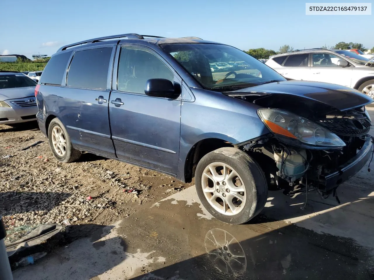 2019 Toyota Sienna Xle VIN: 5TDZA22C16S479137 Lot: 76423884