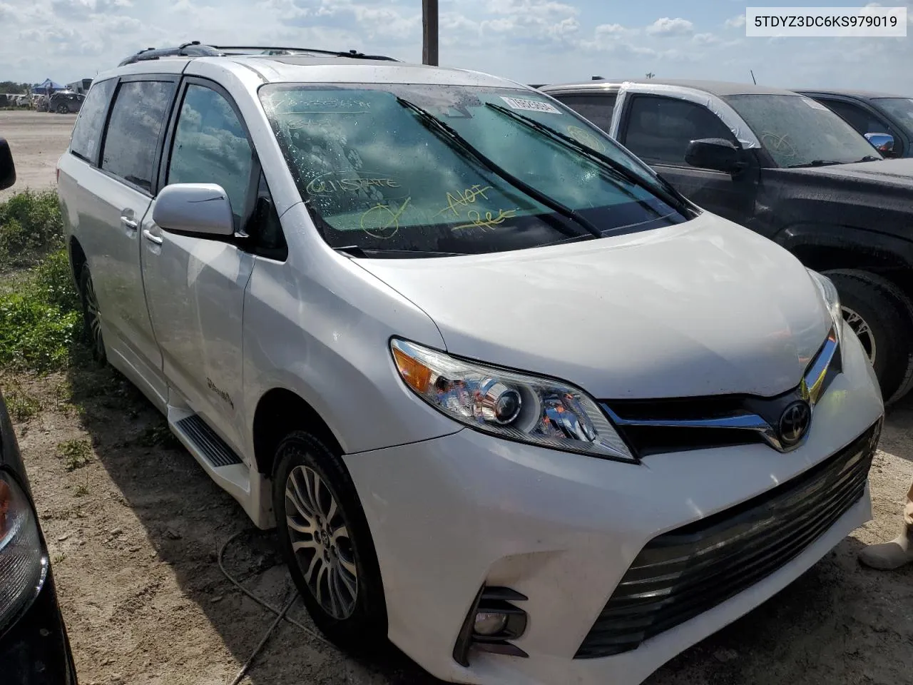 2019 Toyota Sienna Xle VIN: 5TDYZ3DC6KS979019 Lot: 76625694