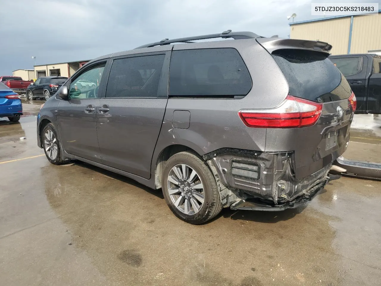 2019 Toyota Sienna Le VIN: 5TDJZ3DC5KS218483 Lot: 78881554