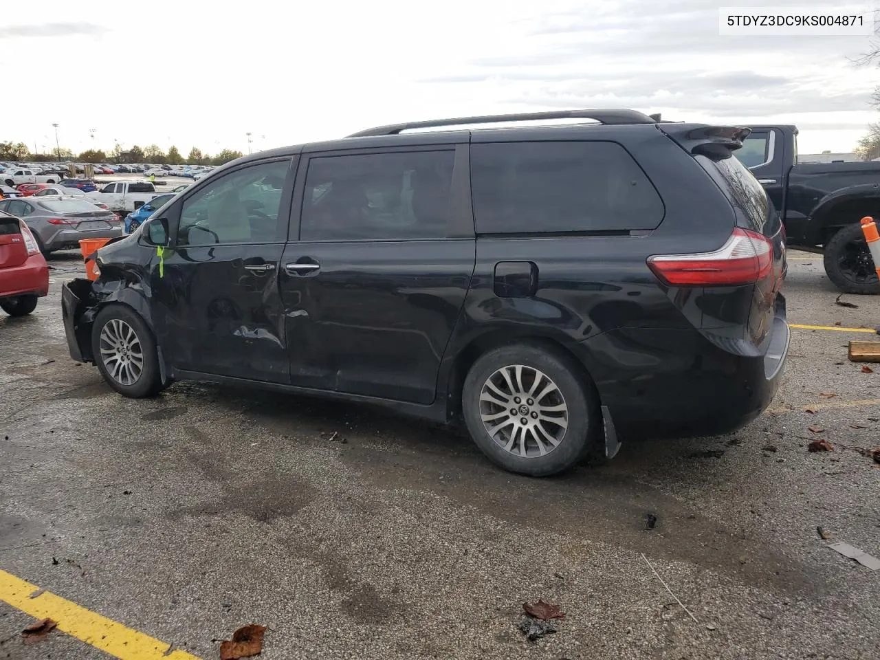 2019 Toyota Sienna Xle VIN: 5TDYZ3DC9KS004871 Lot: 79263294