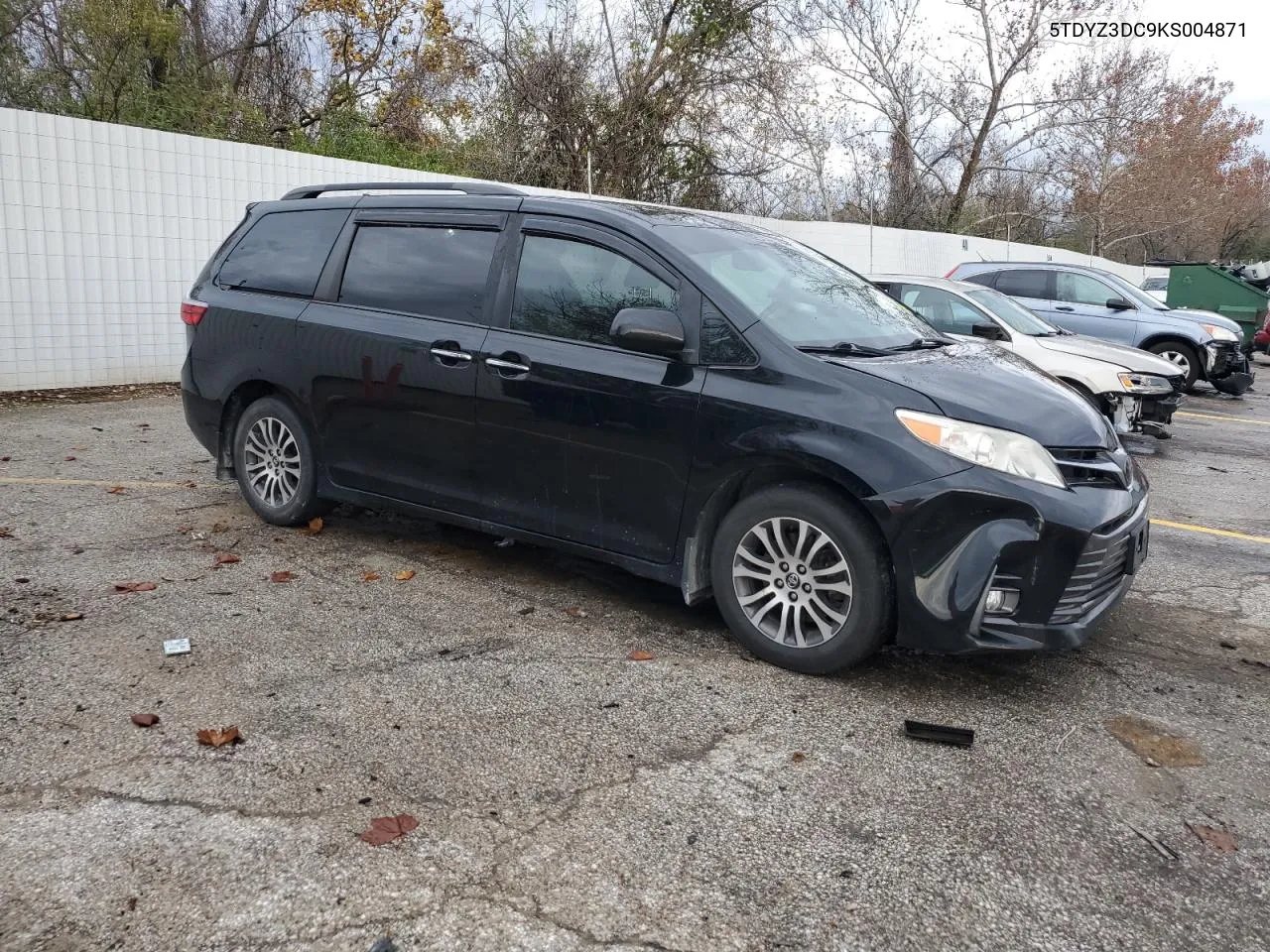 2019 Toyota Sienna Xle VIN: 5TDYZ3DC9KS004871 Lot: 79263294