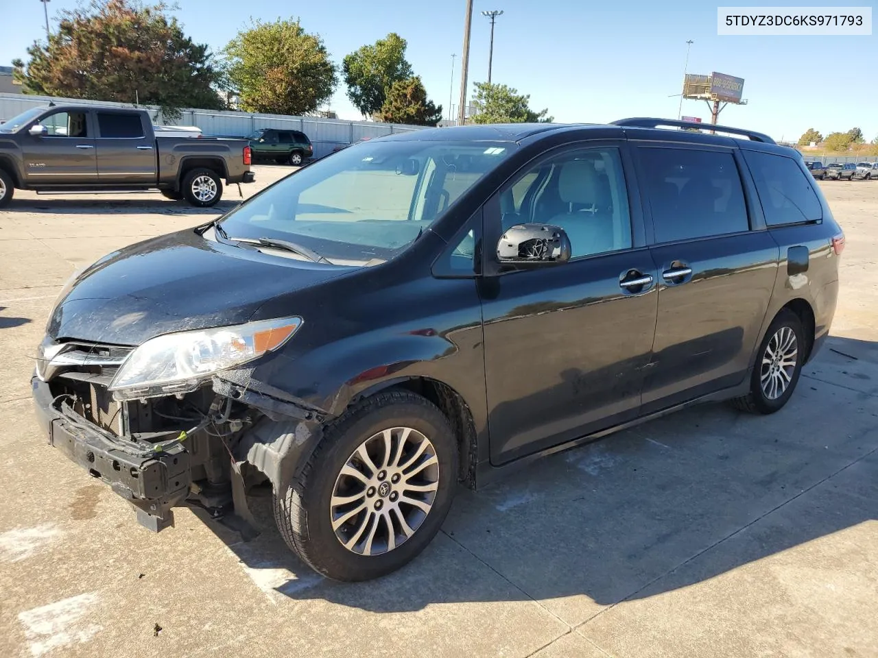 2019 Toyota Sienna Xle VIN: 5TDYZ3DC6KS971793 Lot: 79479604