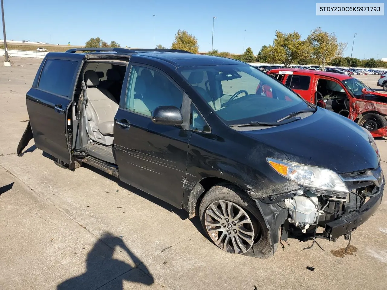 2019 Toyota Sienna Xle VIN: 5TDYZ3DC6KS971793 Lot: 79479604