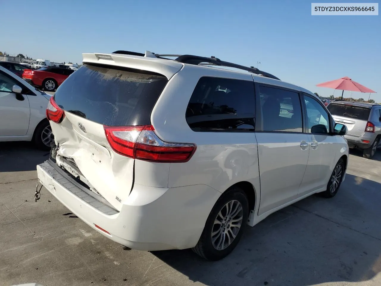 2019 Toyota Sienna Xle VIN: 5TDYZ3DCXKS966645 Lot: 79885044