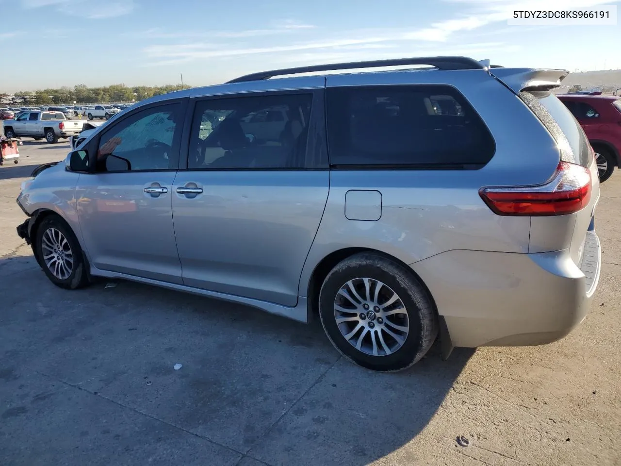 2019 Toyota Sienna Xle VIN: 5TDYZ3DC8KS966191 Lot: 80333584