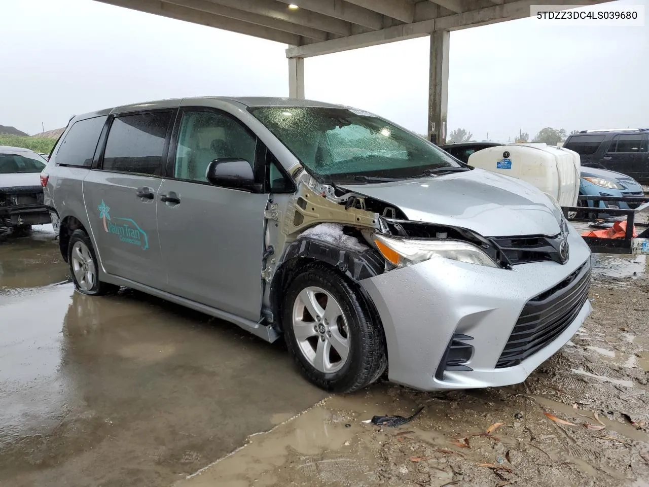 5TDZZ3DC4LS039680 2020 Toyota Sienna L