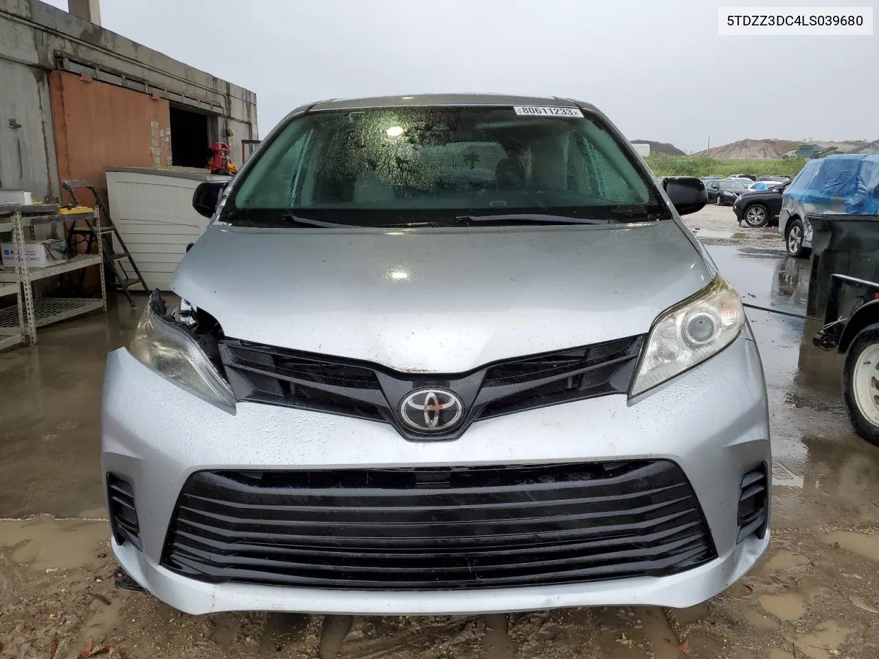 2020 Toyota Sienna L VIN: 5TDZZ3DC4LS039680 Lot: 51522414