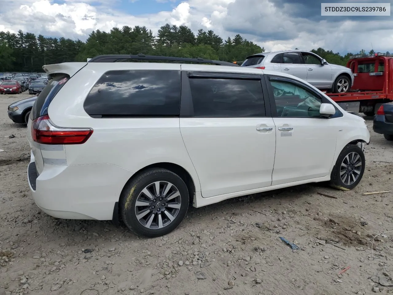 2020 Toyota Sienna Xle VIN: 5TDDZ3DC9LS239786 Lot: 52898764