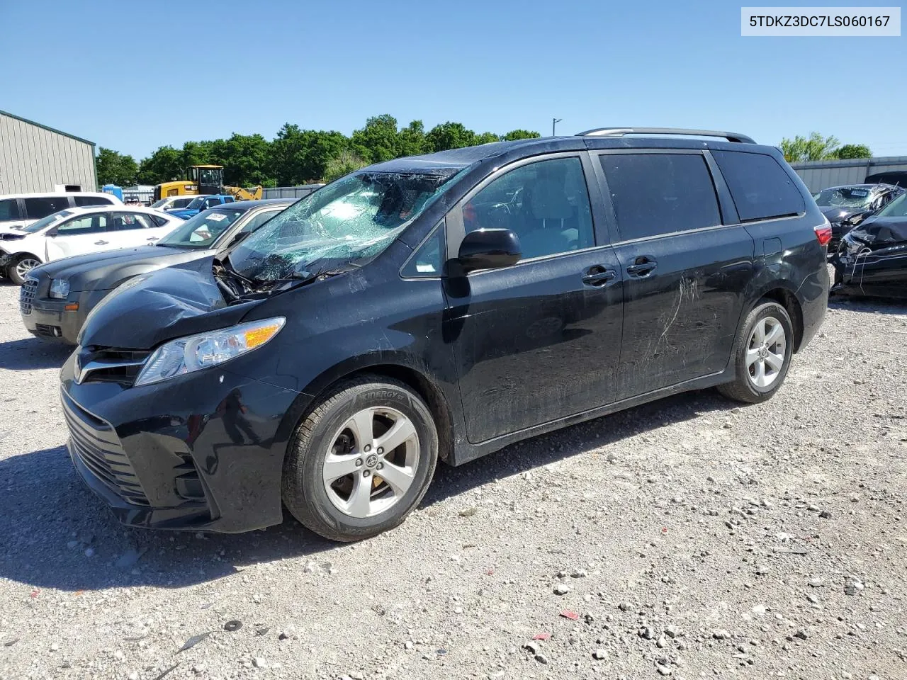 5TDKZ3DC7LS060167 2020 Toyota Sienna Le