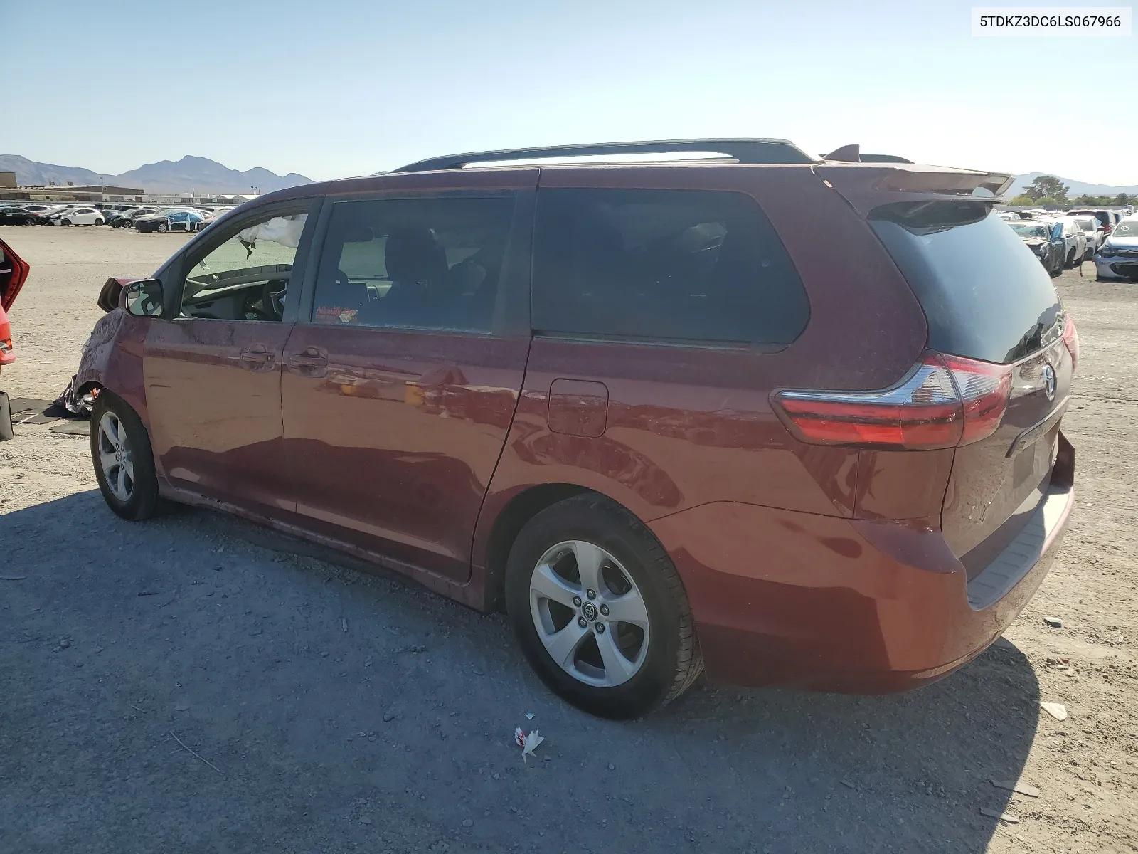 5TDKZ3DC6LS067966 2020 Toyota Sienna Le