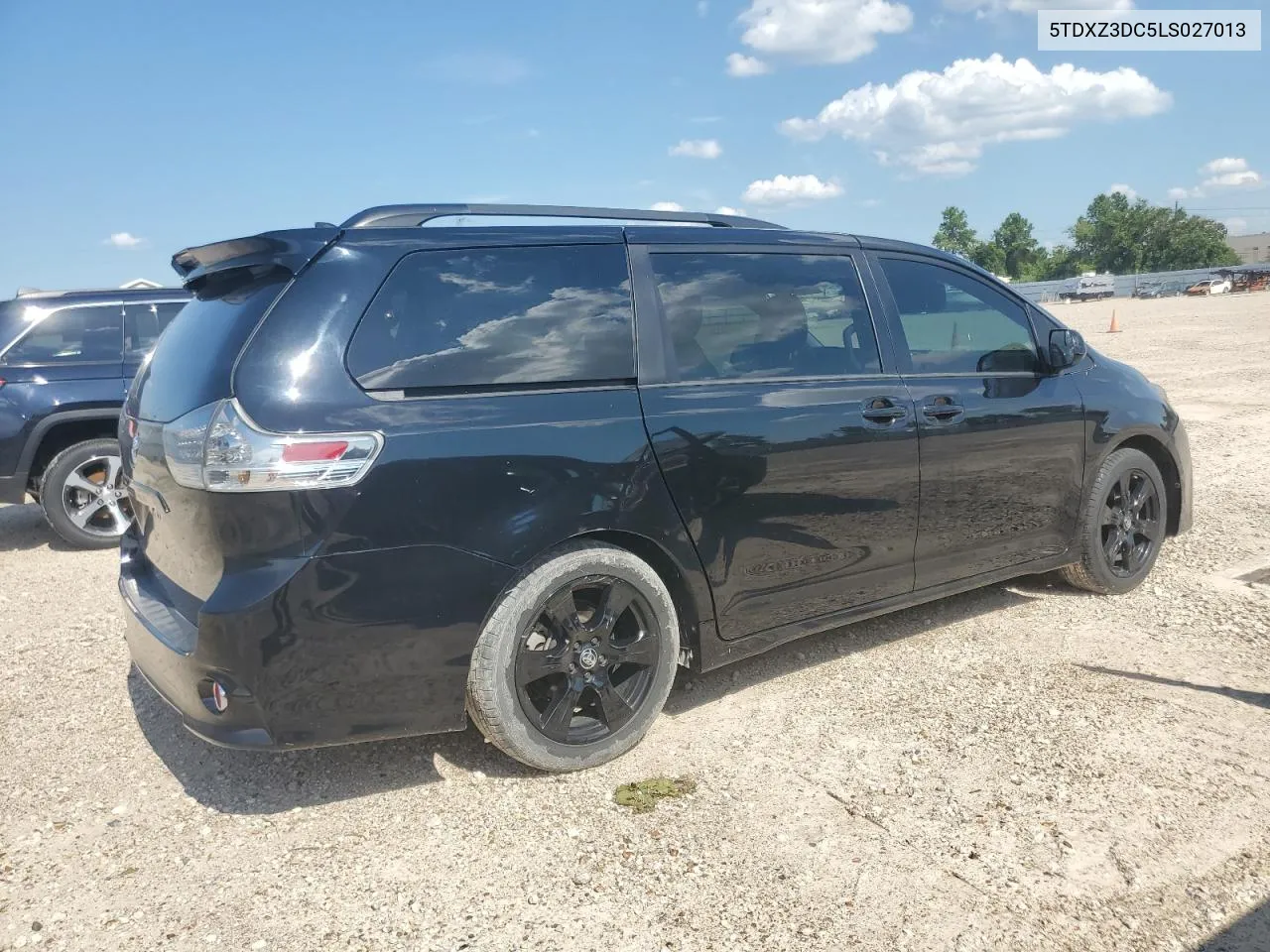 5TDXZ3DC5LS027013 2020 Toyota Sienna Se