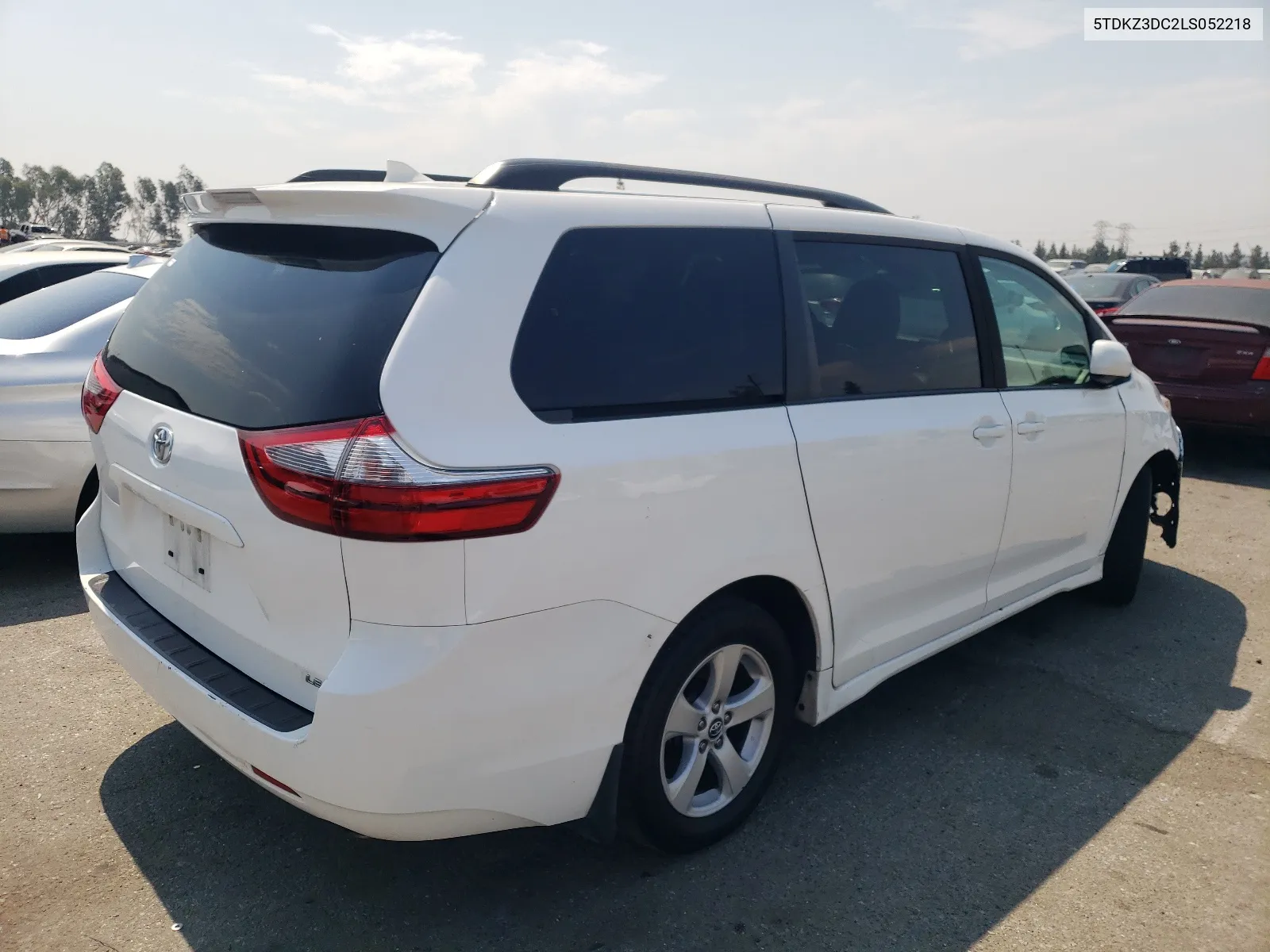 5TDKZ3DC2LS052218 2020 Toyota Sienna Le