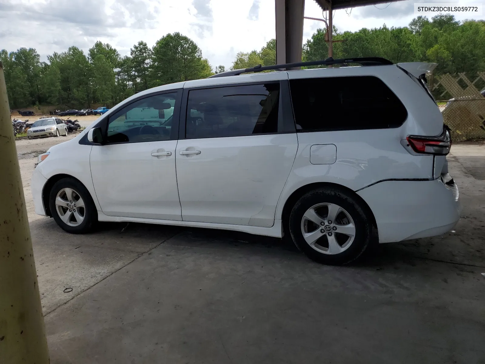 5TDKZ3DC8LS059772 2020 Toyota Sienna Le