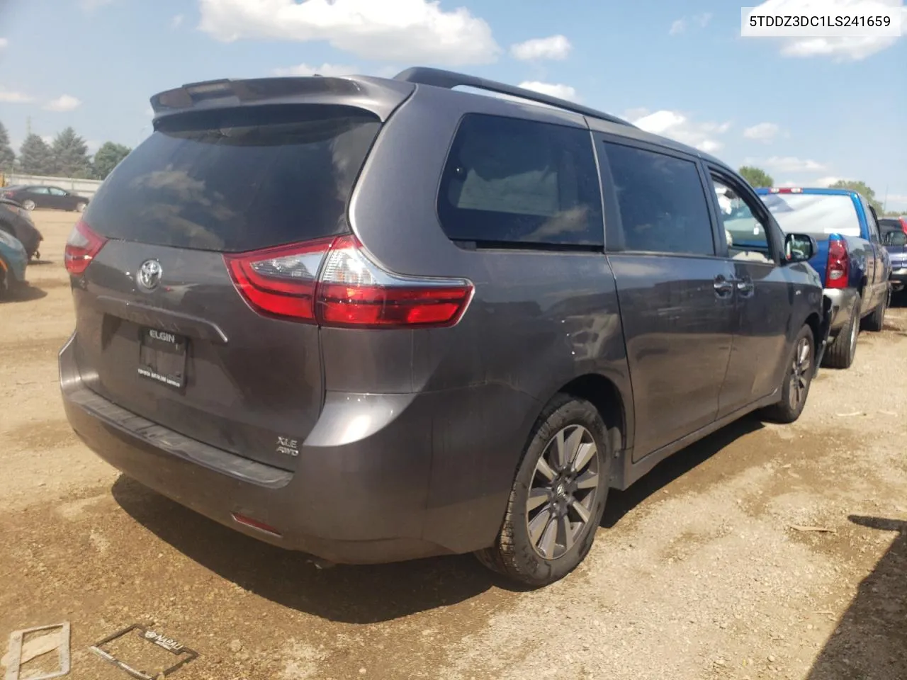 2020 Toyota Sienna Xle VIN: 5TDDZ3DC1LS241659 Lot: 63785914