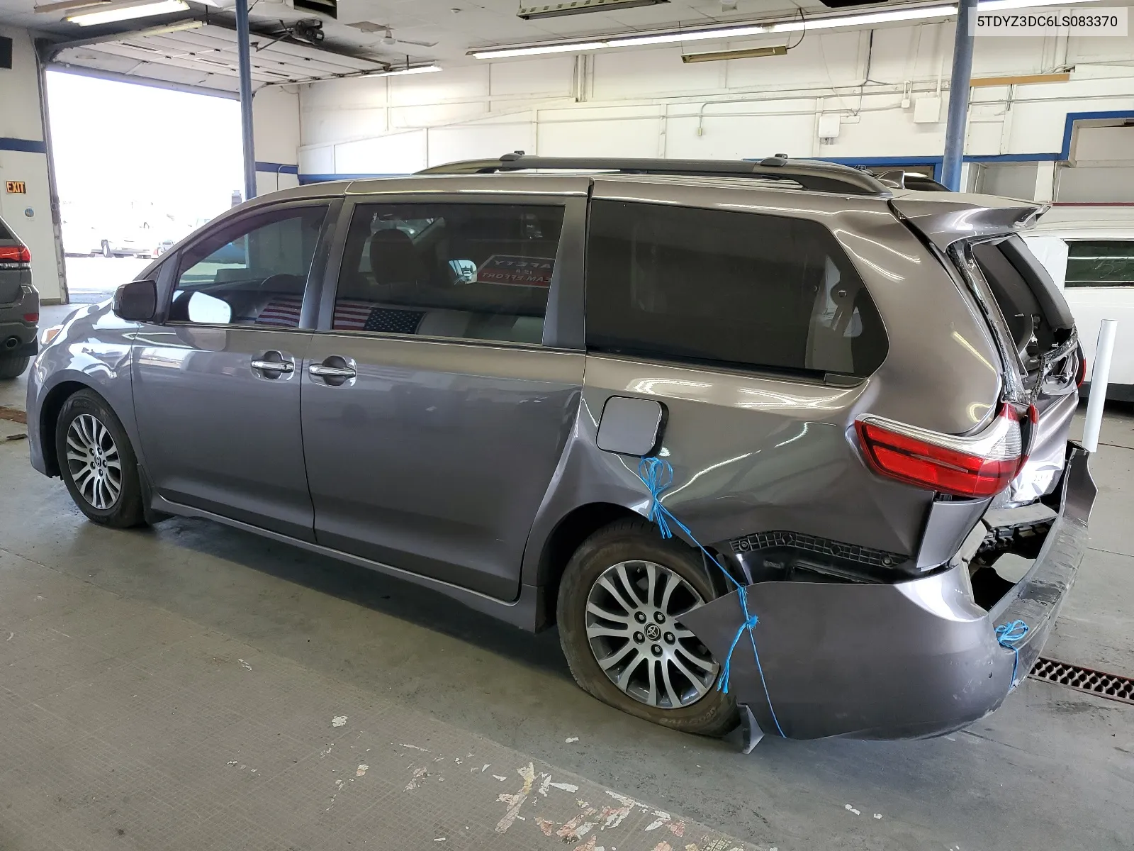 2020 Toyota Sienna Xle VIN: 5TDYZ3DC6LS083370 Lot: 64139544