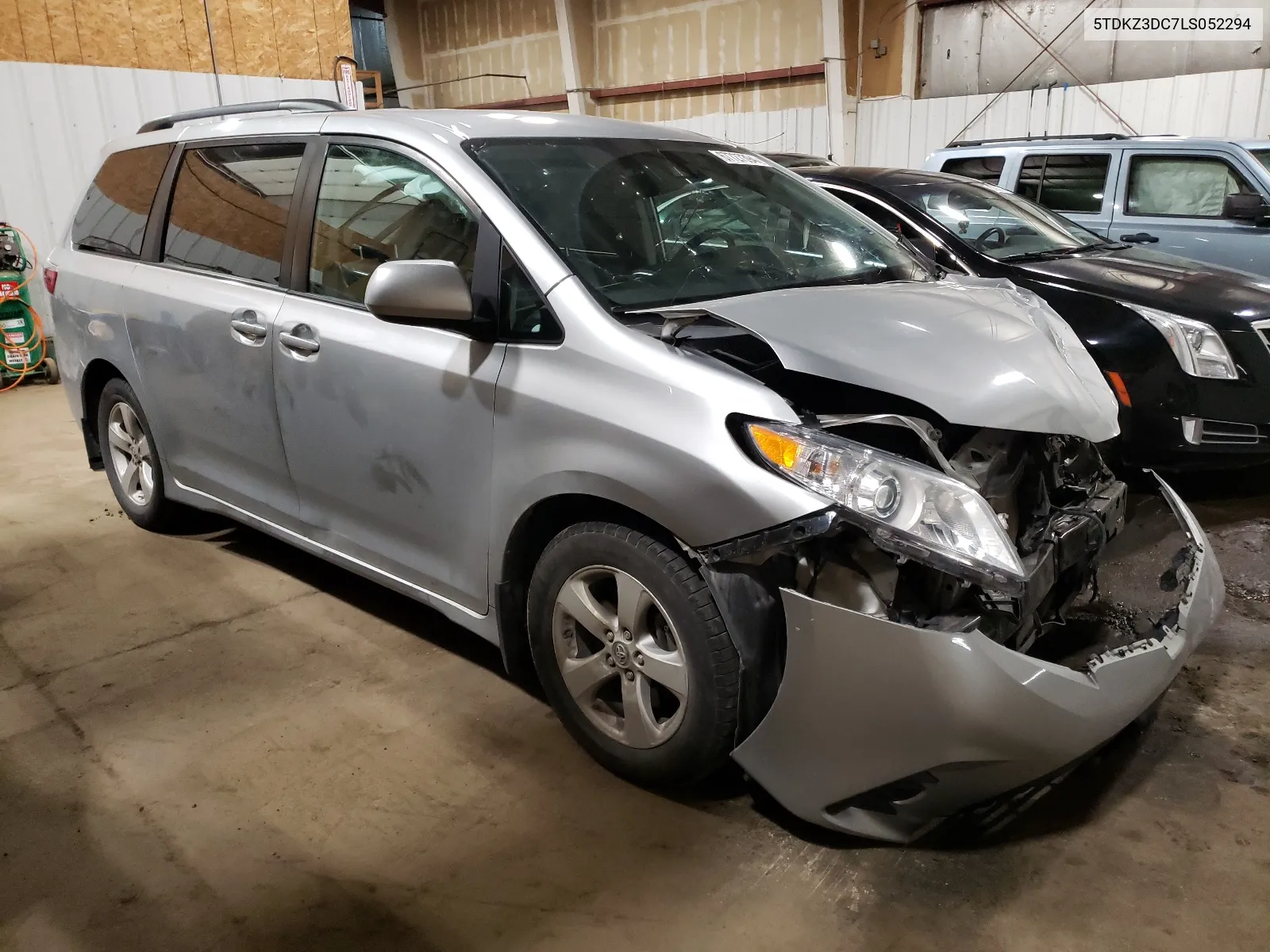 5TDKZ3DC7LS052294 2020 Toyota Sienna Le