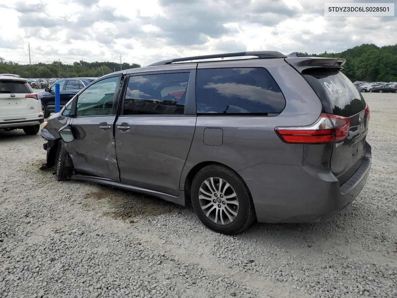 2020 Toyota Sienna Xle VIN: 5TDYZ3DC6LS028501 Lot: 68459004