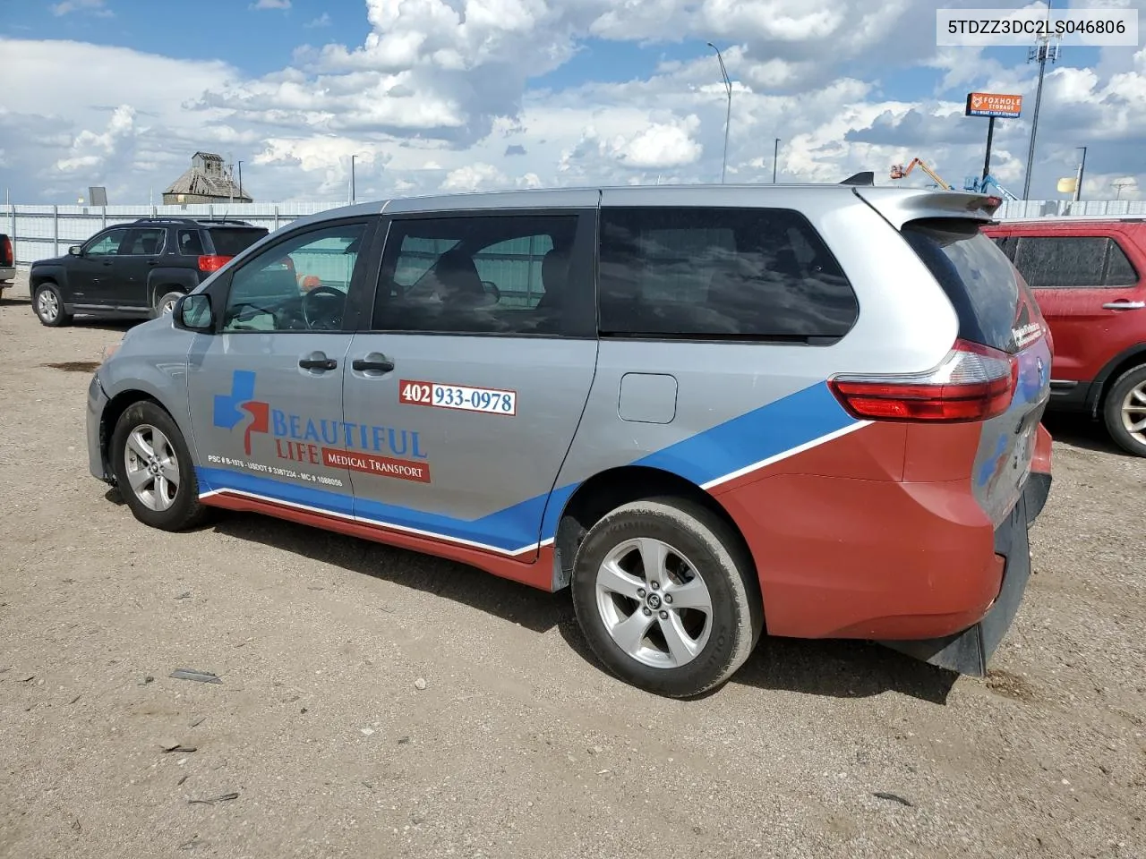 5TDZZ3DC2LS046806 2020 Toyota Sienna L