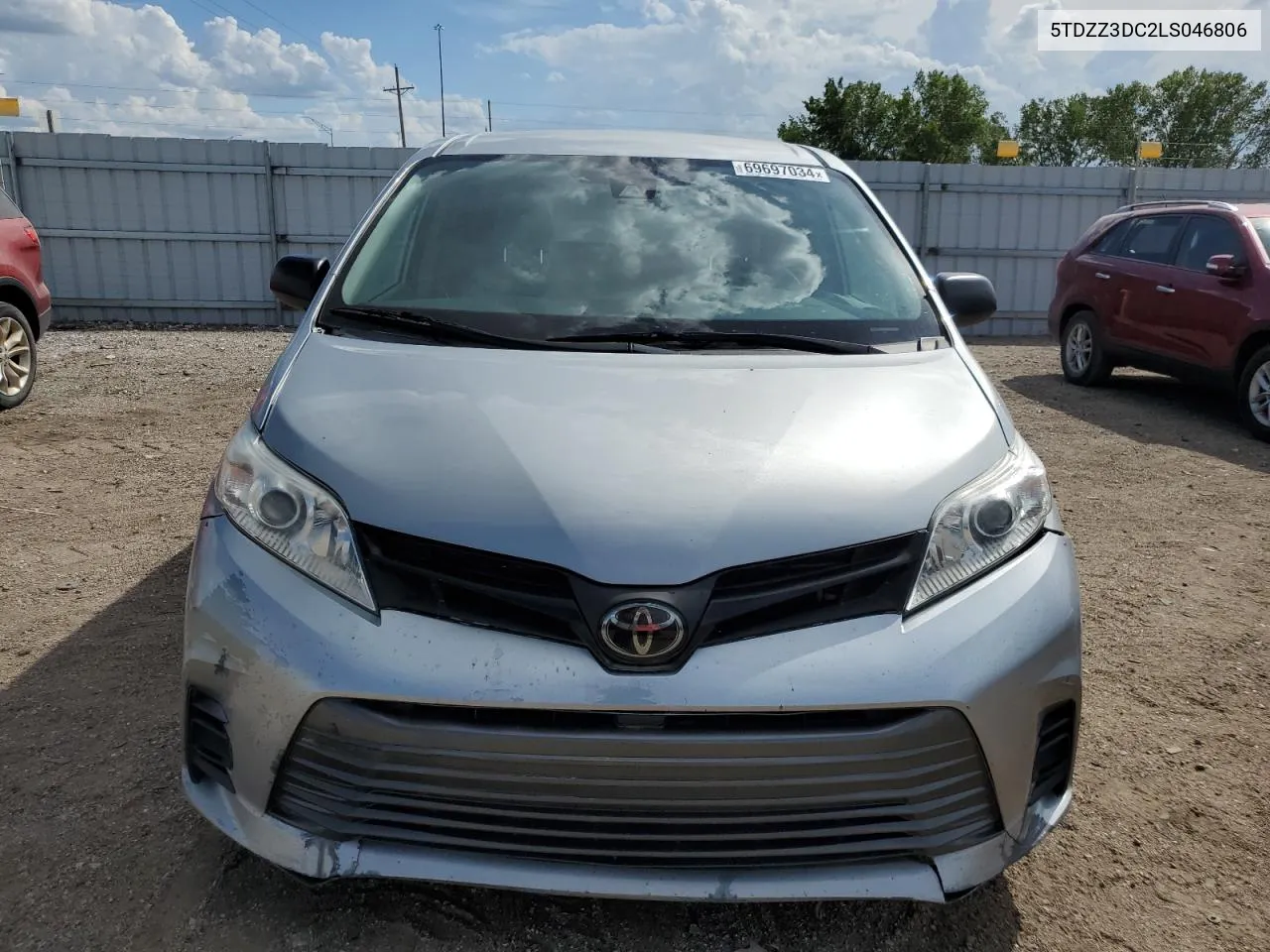 5TDZZ3DC2LS046806 2020 Toyota Sienna L