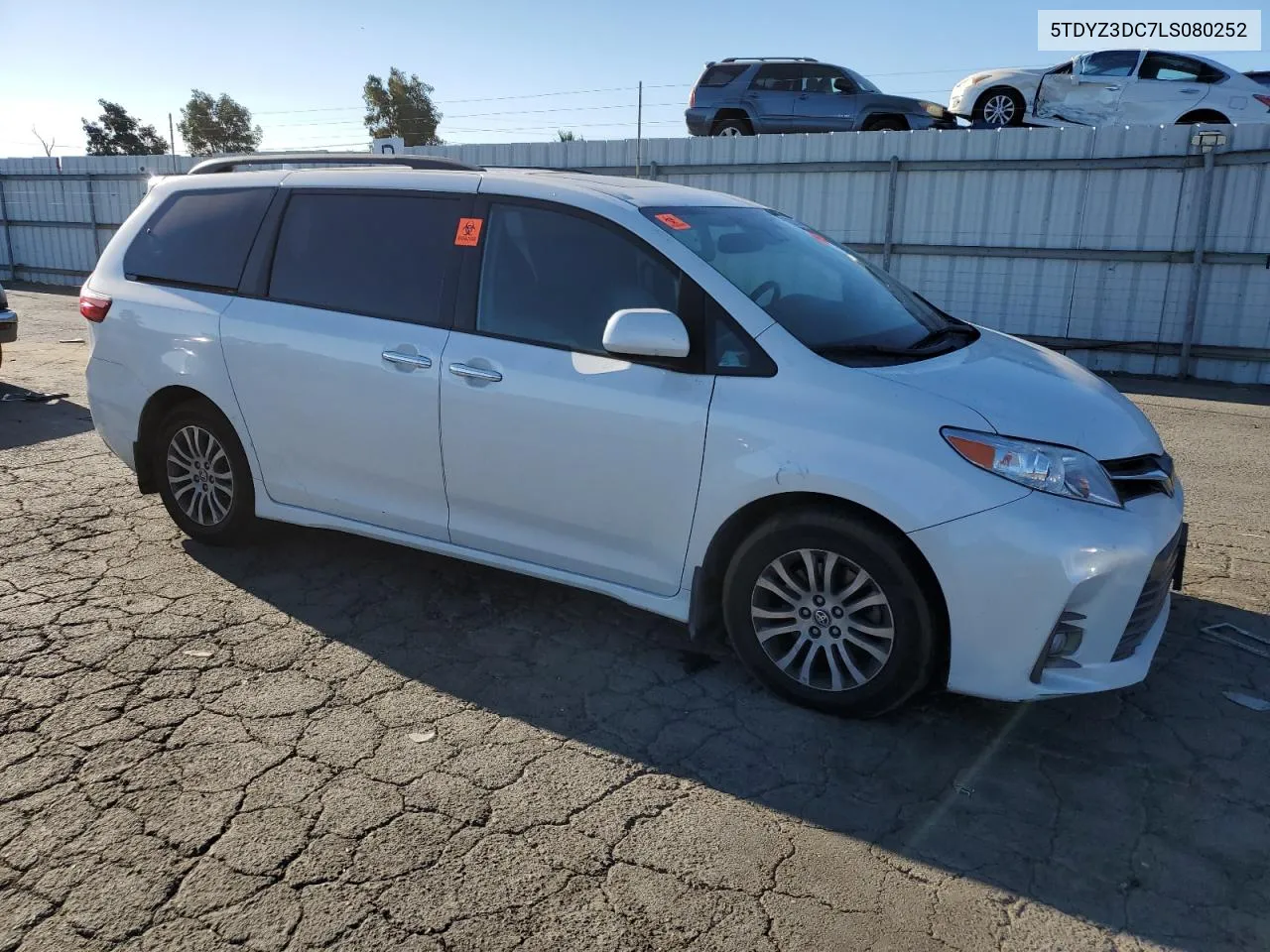 5TDYZ3DC7LS080252 2020 Toyota Sienna Xle