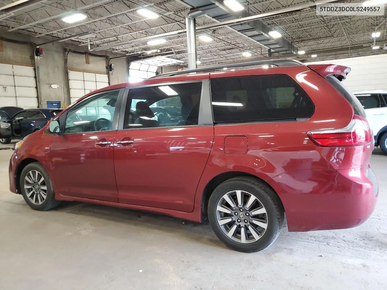 2020 Toyota Sienna Xle VIN: 5TDDZ3DC0LS249557 Lot: 70453014