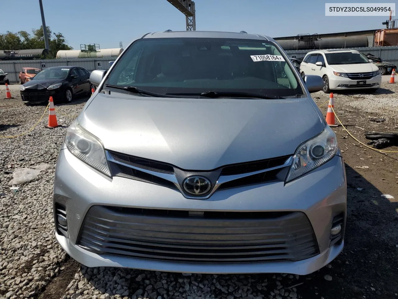 2020 Toyota Sienna Xle VIN: 5TDYZ3DC5LS049954 Lot: 71058164