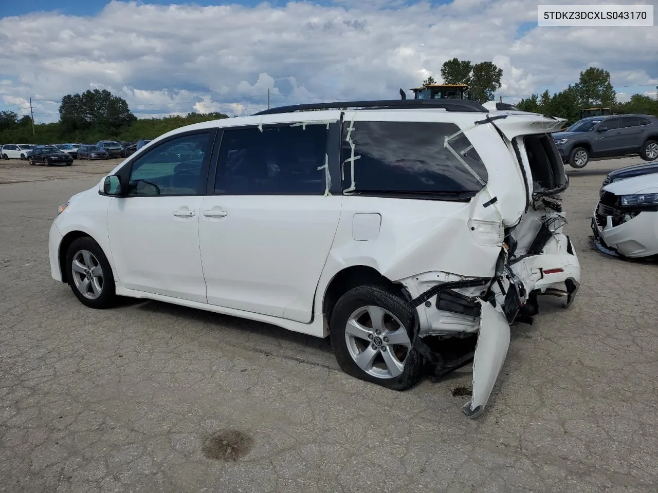 5TDKZ3DCXLS043170 2020 Toyota Sienna Le