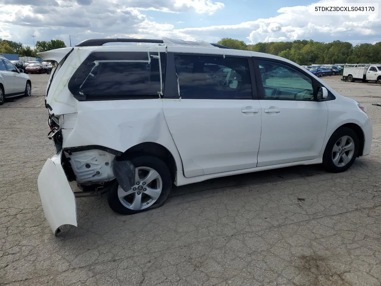 5TDKZ3DCXLS043170 2020 Toyota Sienna Le