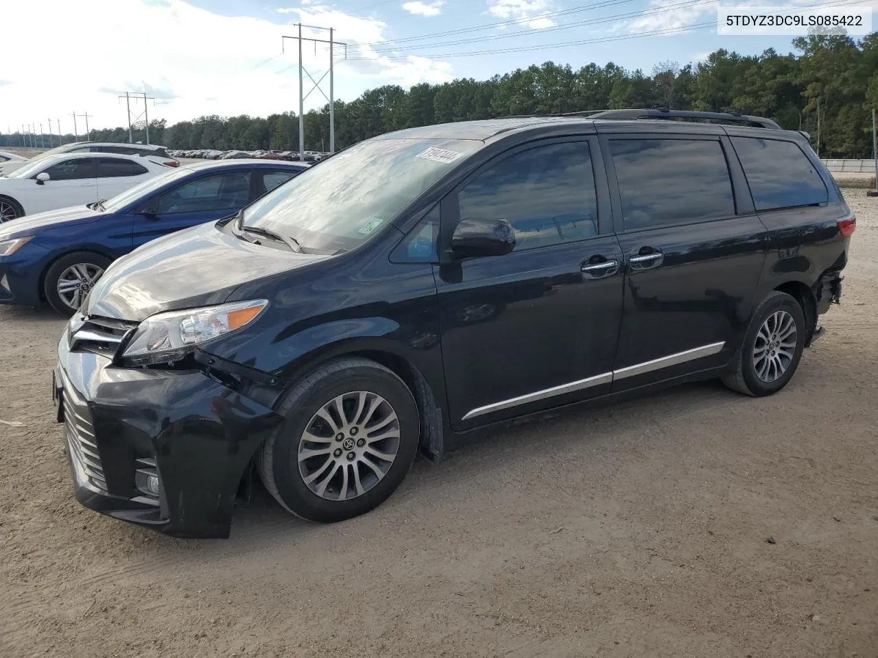 2020 Toyota Sienna Xle VIN: 5TDYZ3DC9LS085422 Lot: 71947444