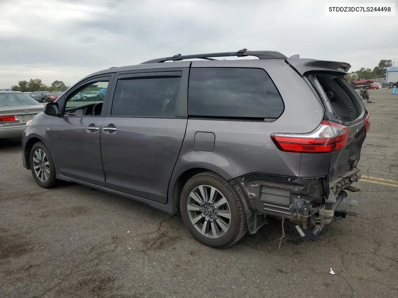 2020 Toyota Sienna Xle VIN: 5TDDZ3DC7LS244498 Lot: 71949084