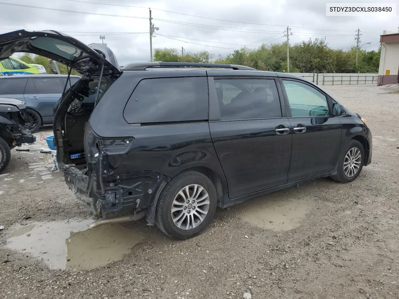 2020 Toyota Sienna Xle VIN: 5TDYZ3DCXLS038450 Lot: 72410024