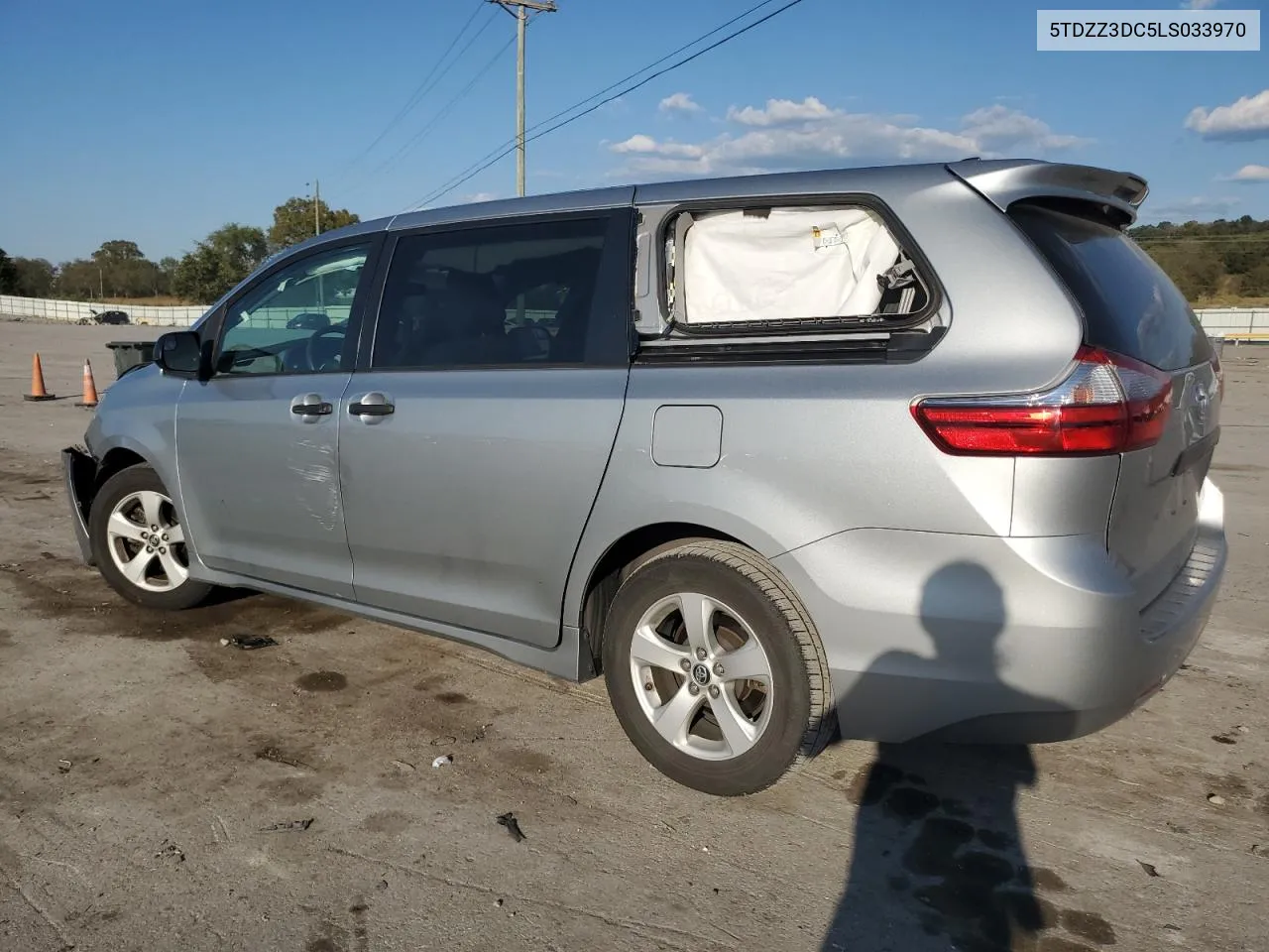 5TDZZ3DC5LS033970 2020 Toyota Sienna L