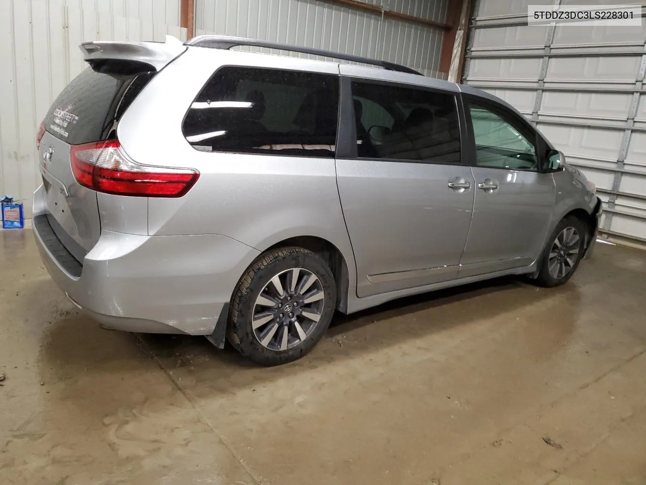 2020 Toyota Sienna Xle VIN: 5TDDZ3DC3LS228301 Lot: 73281024