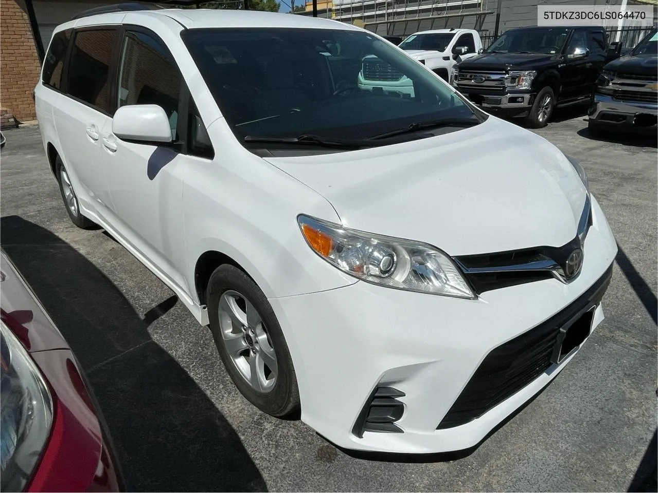 5TDKZ3DC6LS064470 2020 Toyota Sienna Le