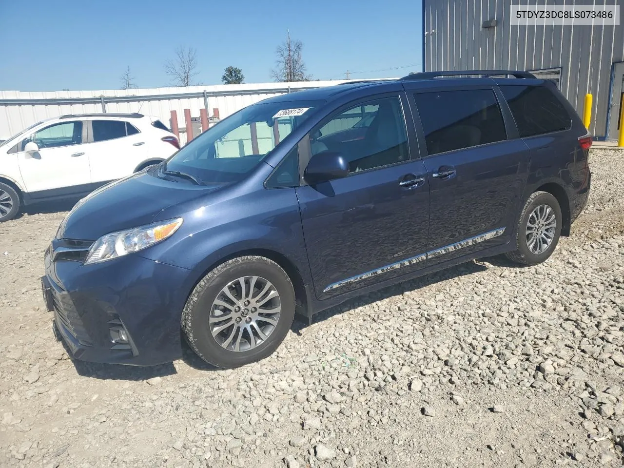 5TDYZ3DC8LS073486 2020 Toyota Sienna Xle