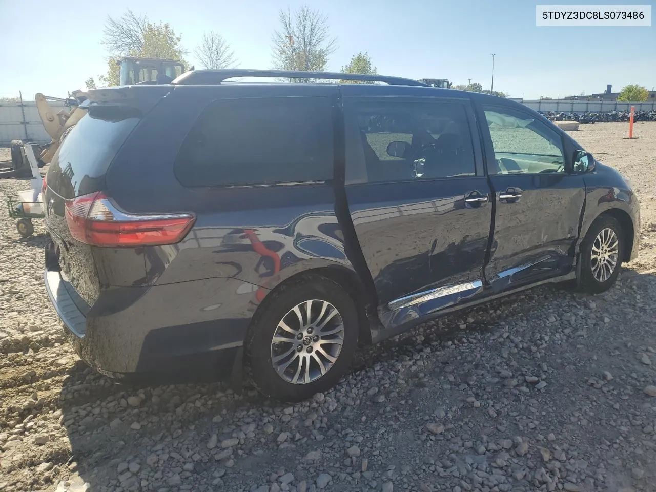 5TDYZ3DC8LS073486 2020 Toyota Sienna Xle