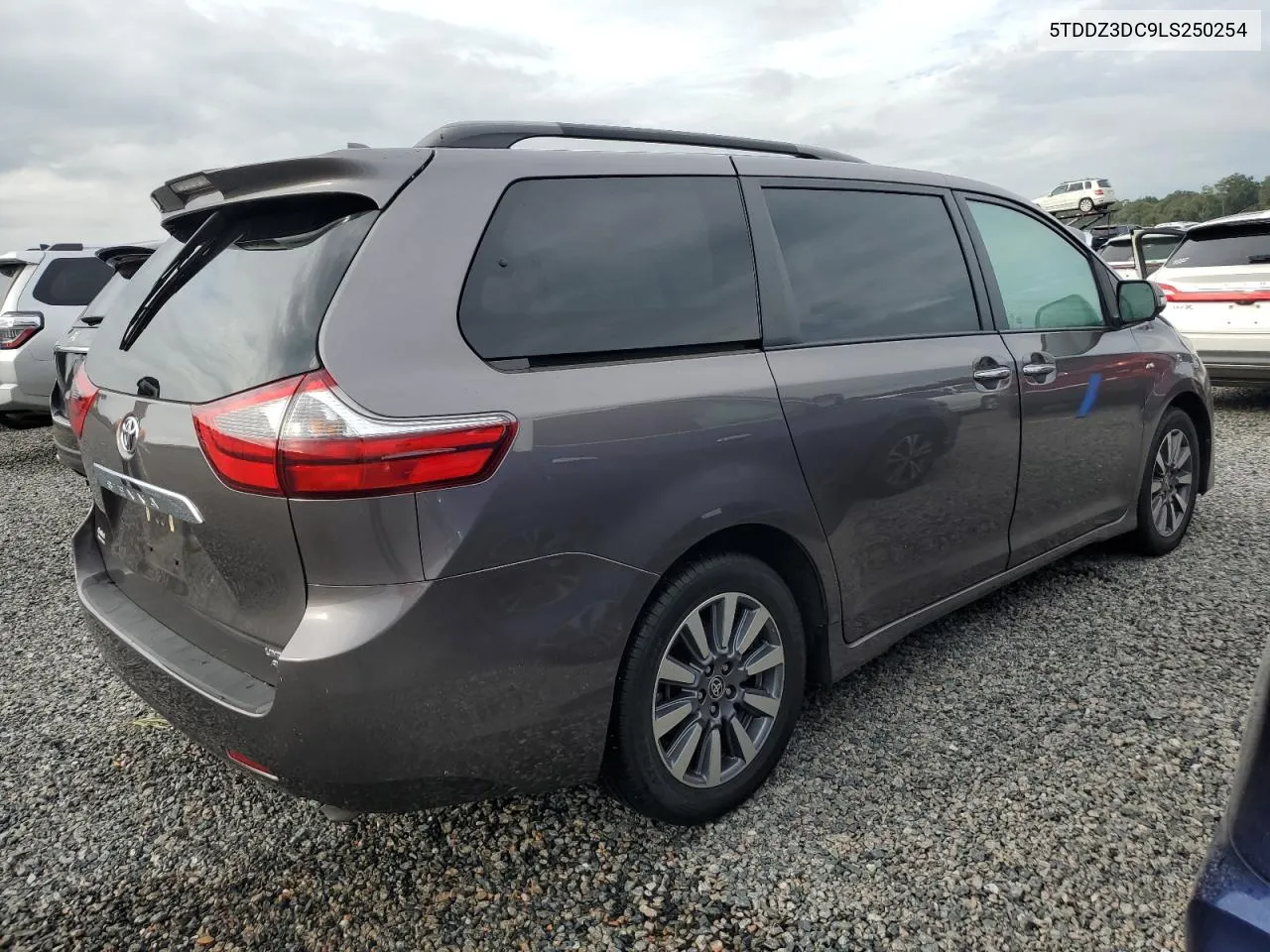 2020 Toyota Sienna Xle VIN: 5TDDZ3DC9LS250254 Lot: 73876444