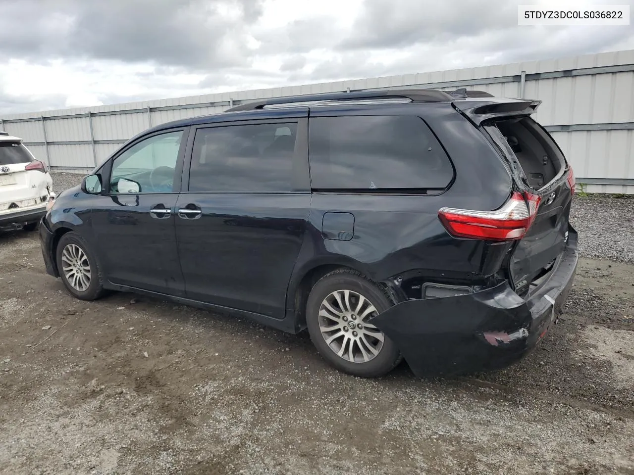 2020 Toyota Sienna Xle VIN: 5TDYZ3DC0LS036822 Lot: 74336304