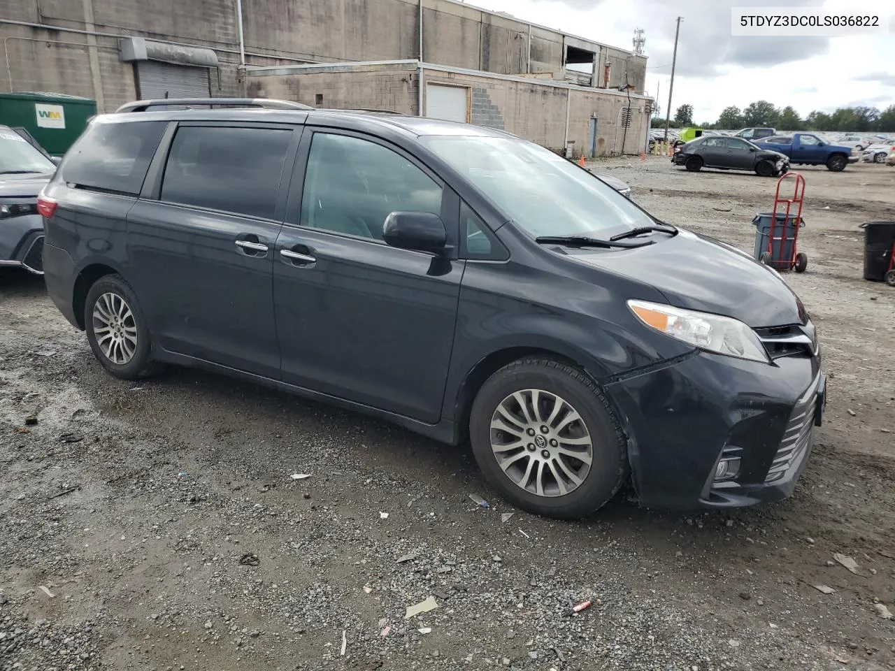 2020 Toyota Sienna Xle VIN: 5TDYZ3DC0LS036822 Lot: 74336304