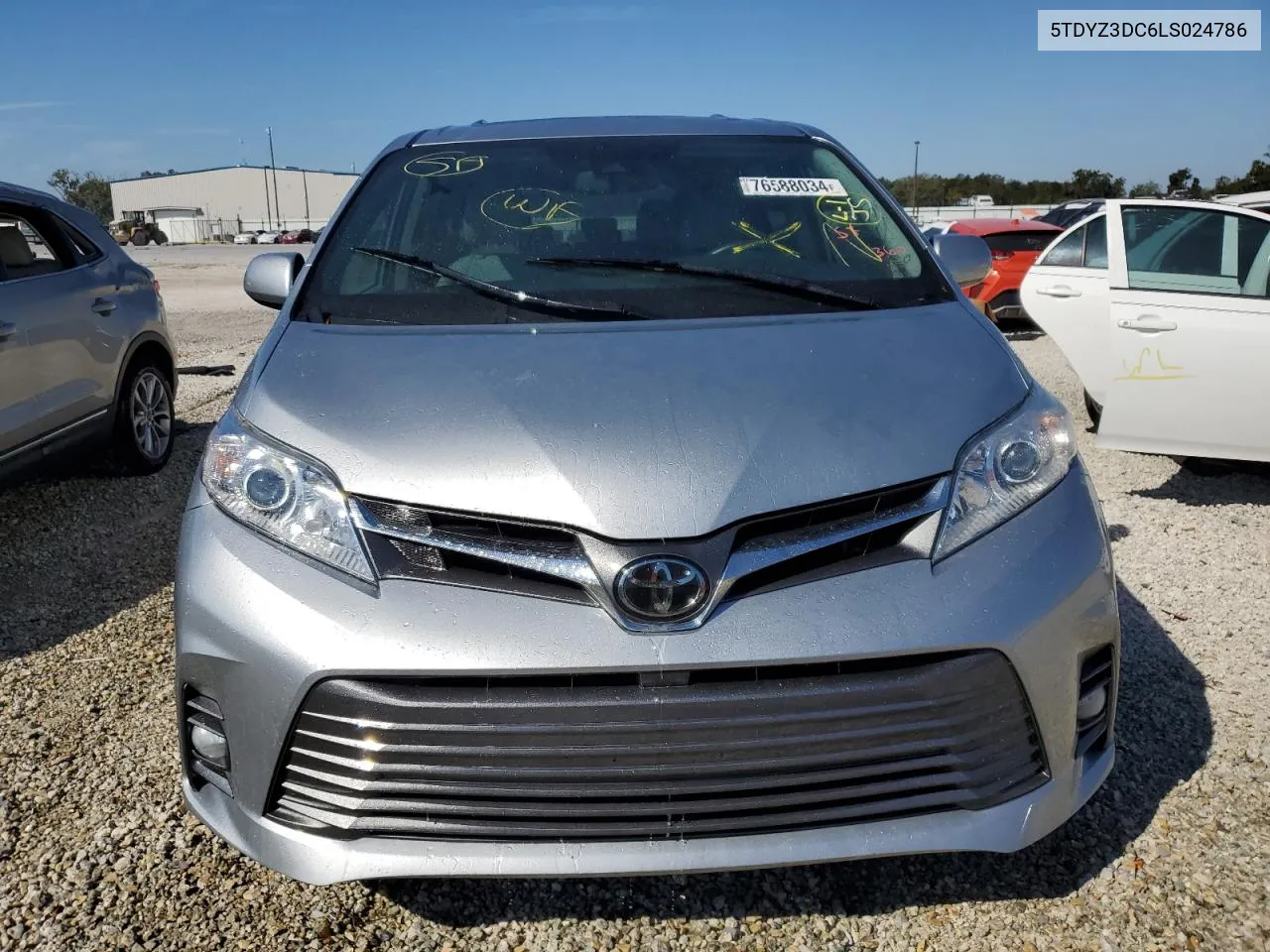 5TDYZ3DC6LS024786 2020 Toyota Sienna Xle