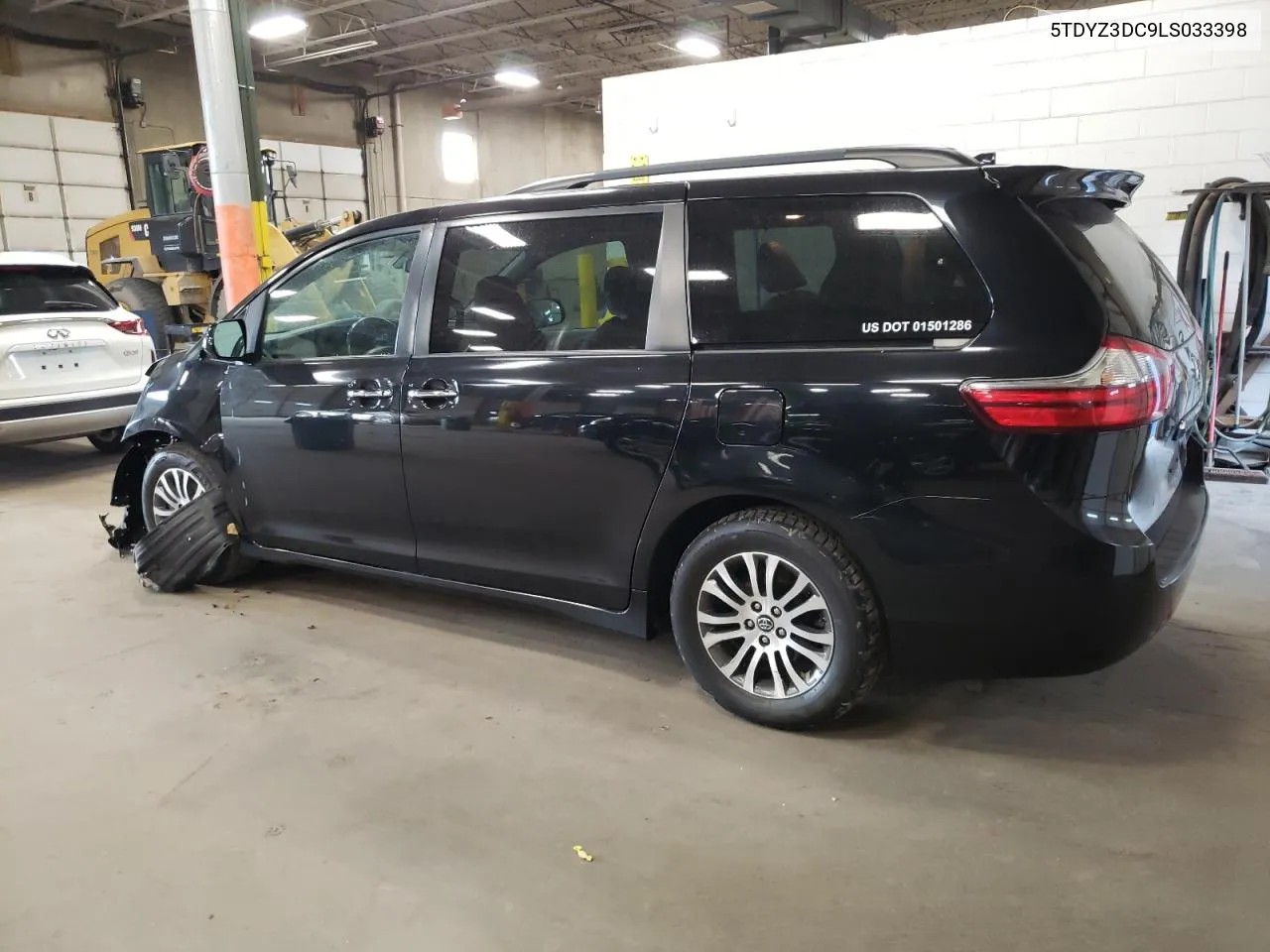 2020 Toyota Sienna Xle VIN: 5TDYZ3DC9LS033398 Lot: 78270334