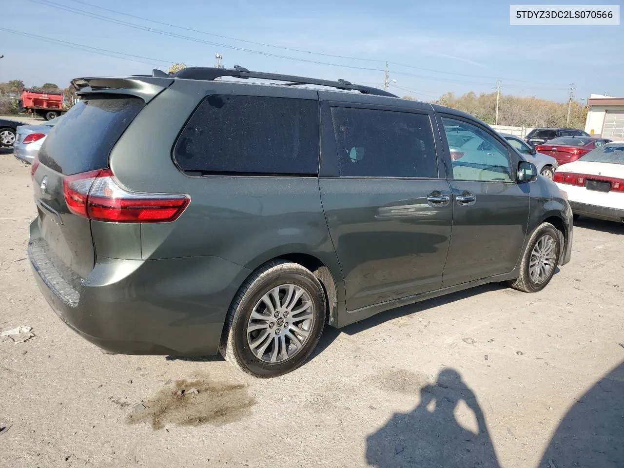 2020 Toyota Sienna Xle VIN: 5TDYZ3DC2LS070566 Lot: 78279234