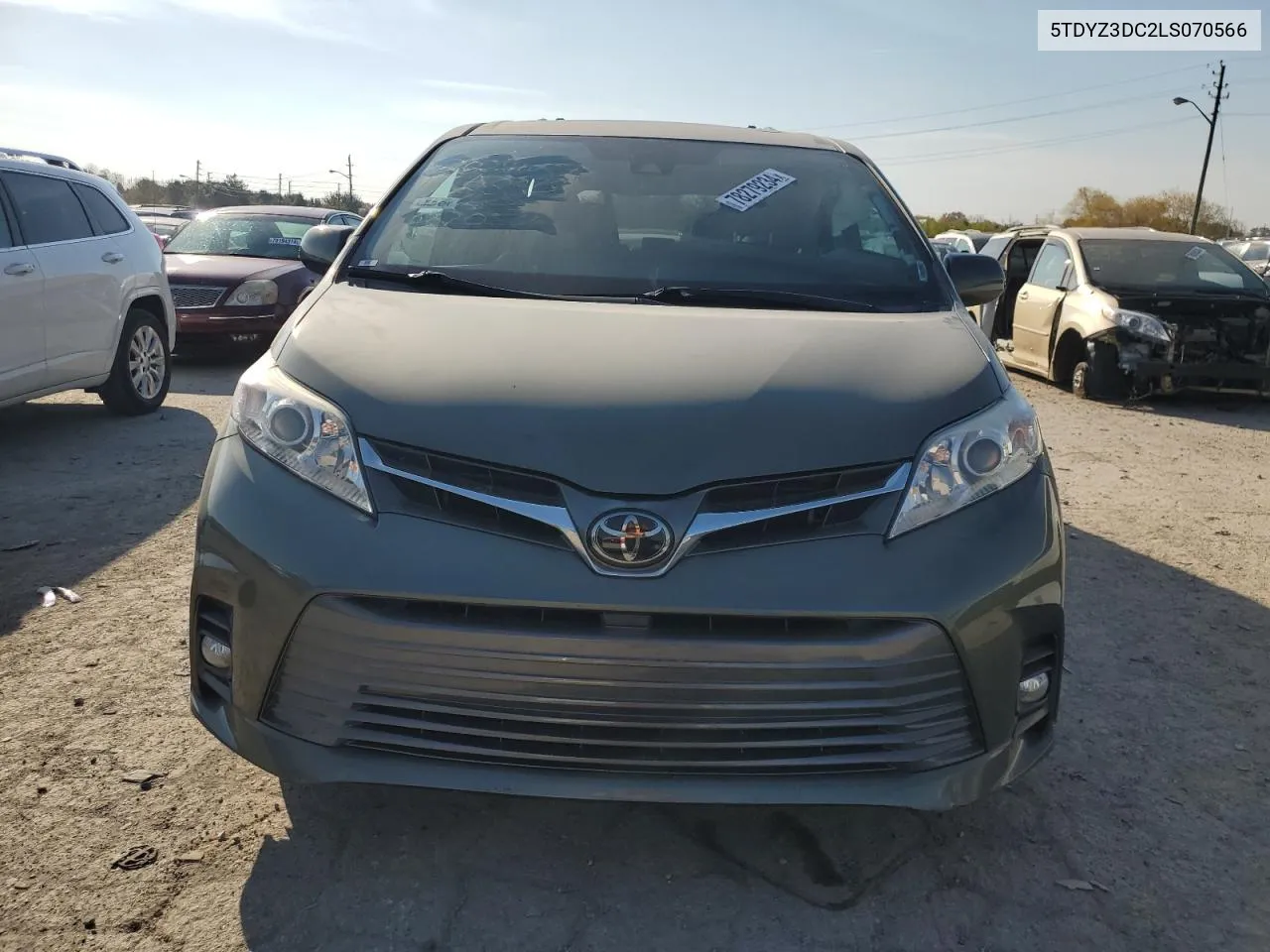 2020 Toyota Sienna Xle VIN: 5TDYZ3DC2LS070566 Lot: 78279234