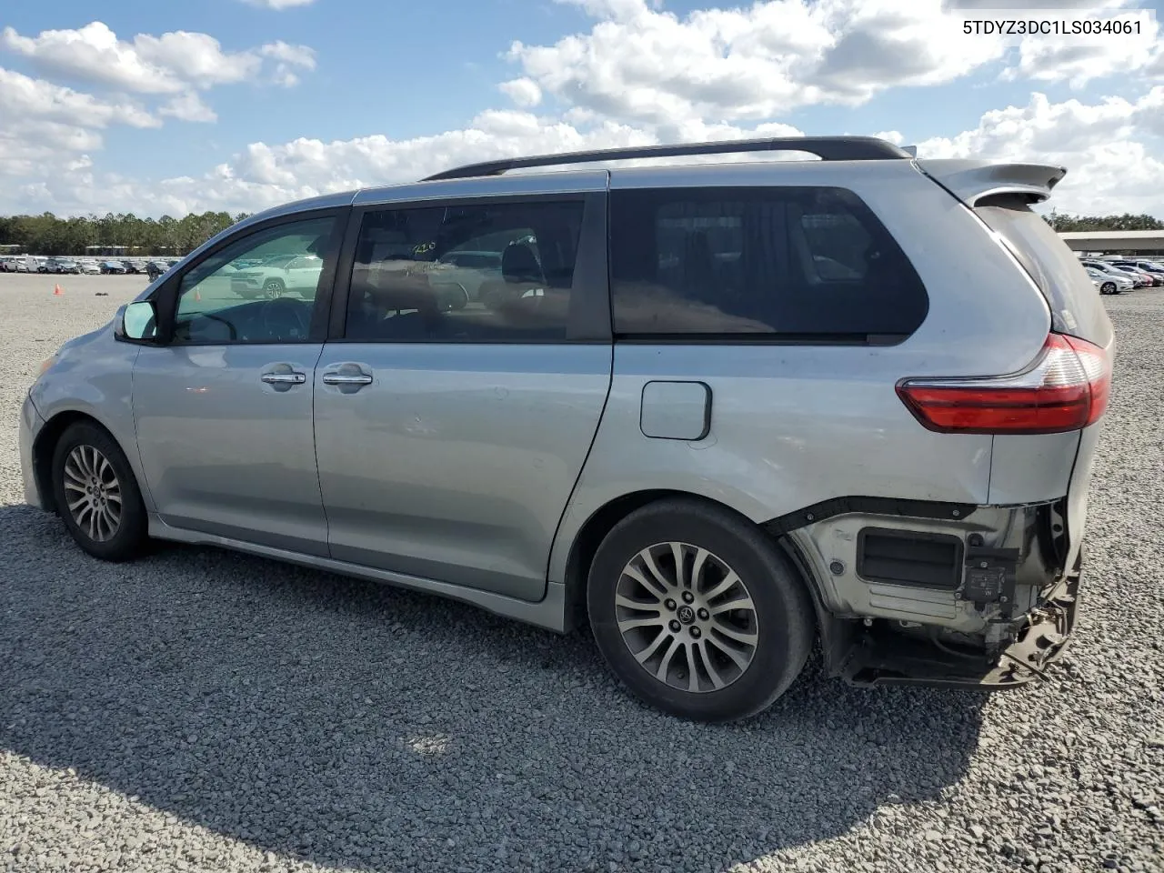 2020 Toyota Sienna Xle VIN: 5TDYZ3DC1LS034061 Lot: 78284234