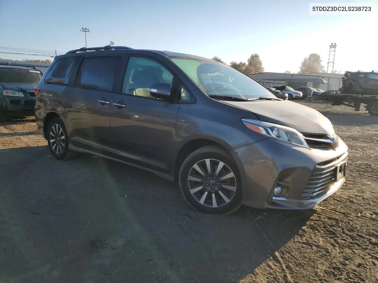 2020 Toyota Sienna Xle VIN: 5TDDZ3DC2LS238723 Lot: 78399864