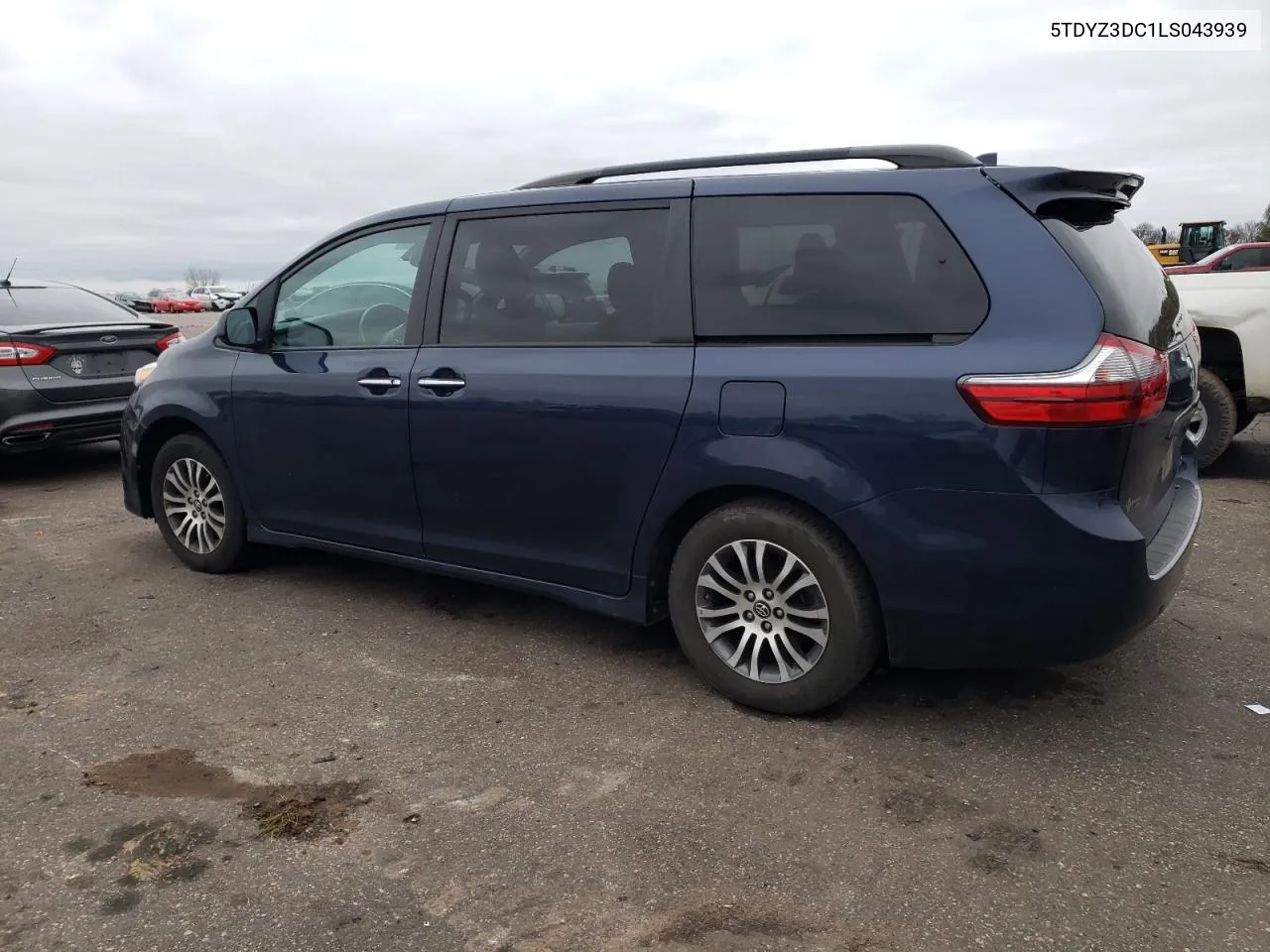 2020 Toyota Sienna Xle VIN: 5TDYZ3DC1LS043939 Lot: 78509584