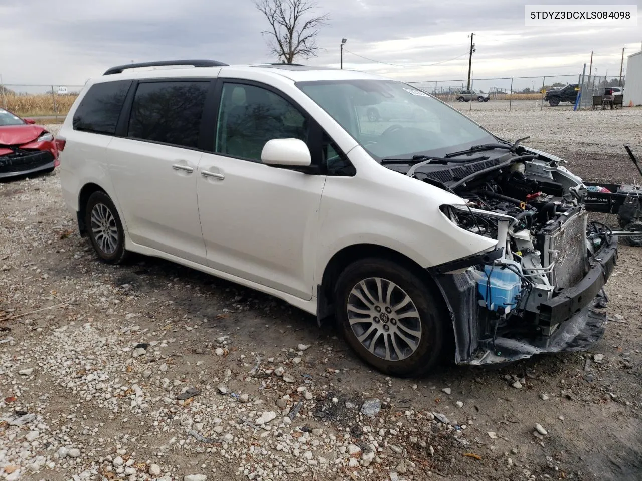 2020 Toyota Sienna Xle VIN: 5TDYZ3DCXLS084098 Lot: 78683394