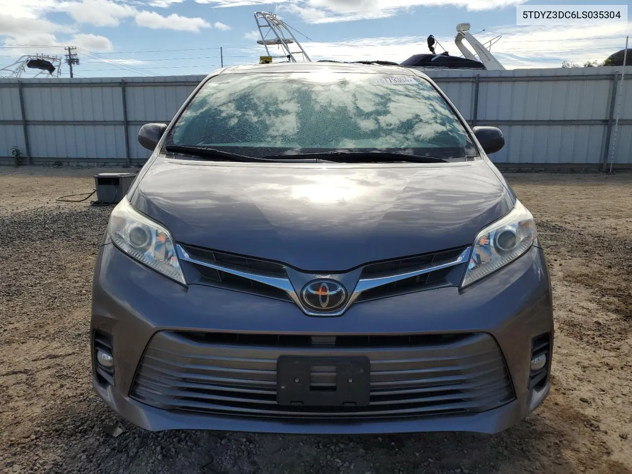 2020 Toyota Sienna Xle VIN: 5TDYZ3DC6LS035304 Lot: 78779304